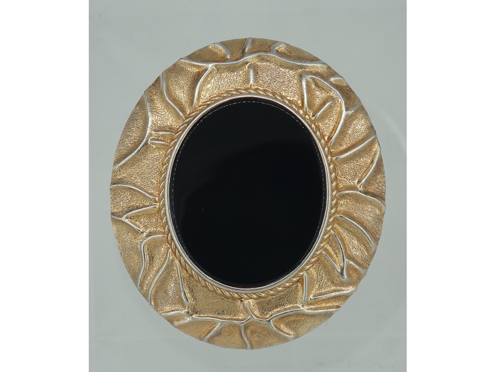 Kamee, musta, hopeabr.81,68g