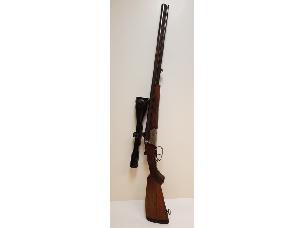 Drillinki  Merkel Shul GDR 12/70 ja 7x57R, hakasjalalla Docter ZF8-56 -M