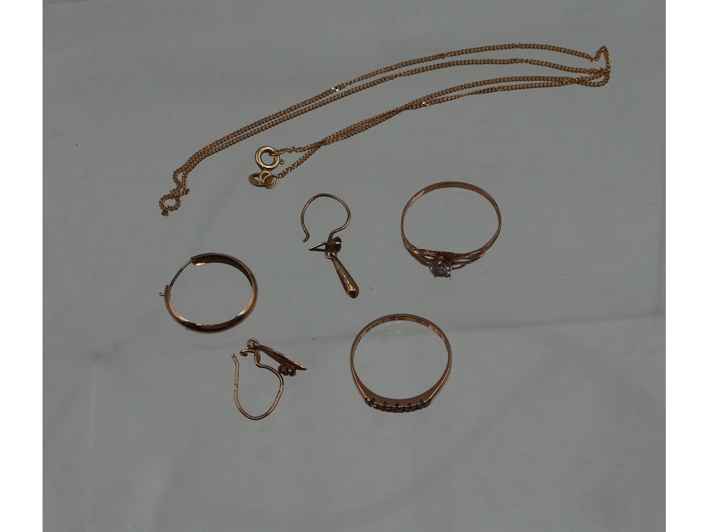 Kultakoruja, parittomia 4,75G/14K