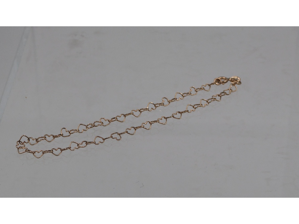 ketju 2,25g/14k.Viallinen.